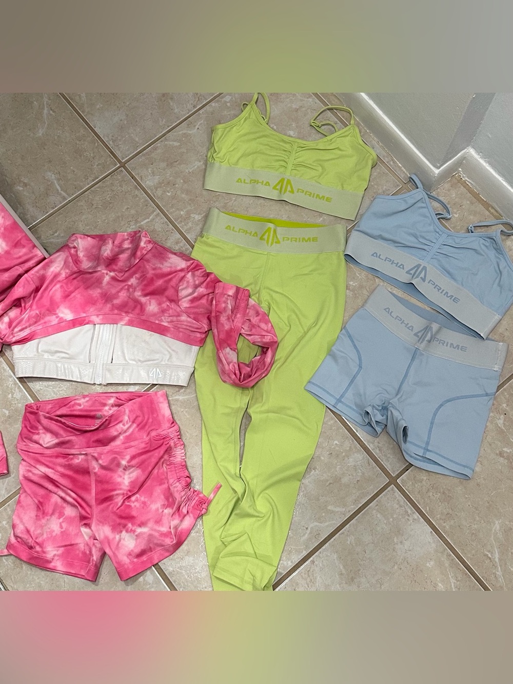 Alpha Prime Athletic wear bundle - Sports Bra & Leggings Set
